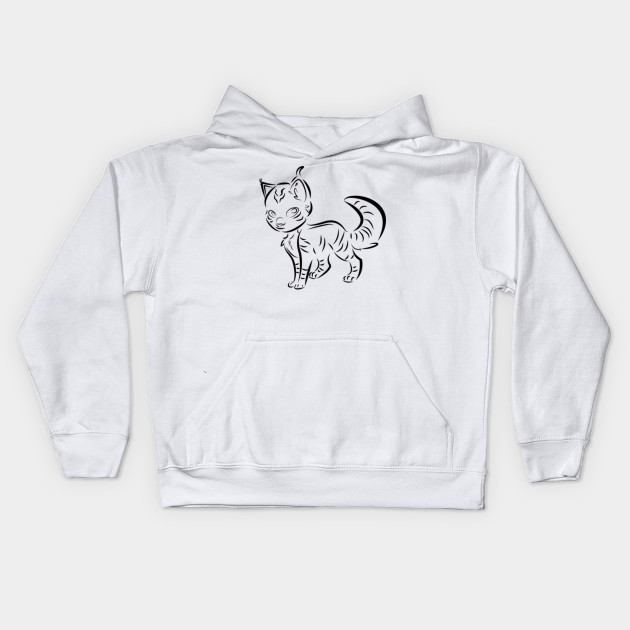 awesome cat! line art!
